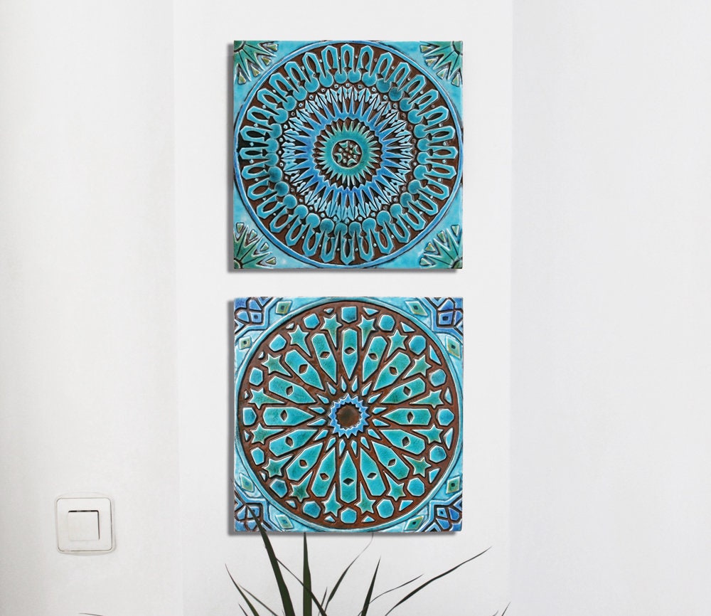 Bathroom Wall Decor Art for Bathroom Ceramic Tiles Bathroom | Etsy