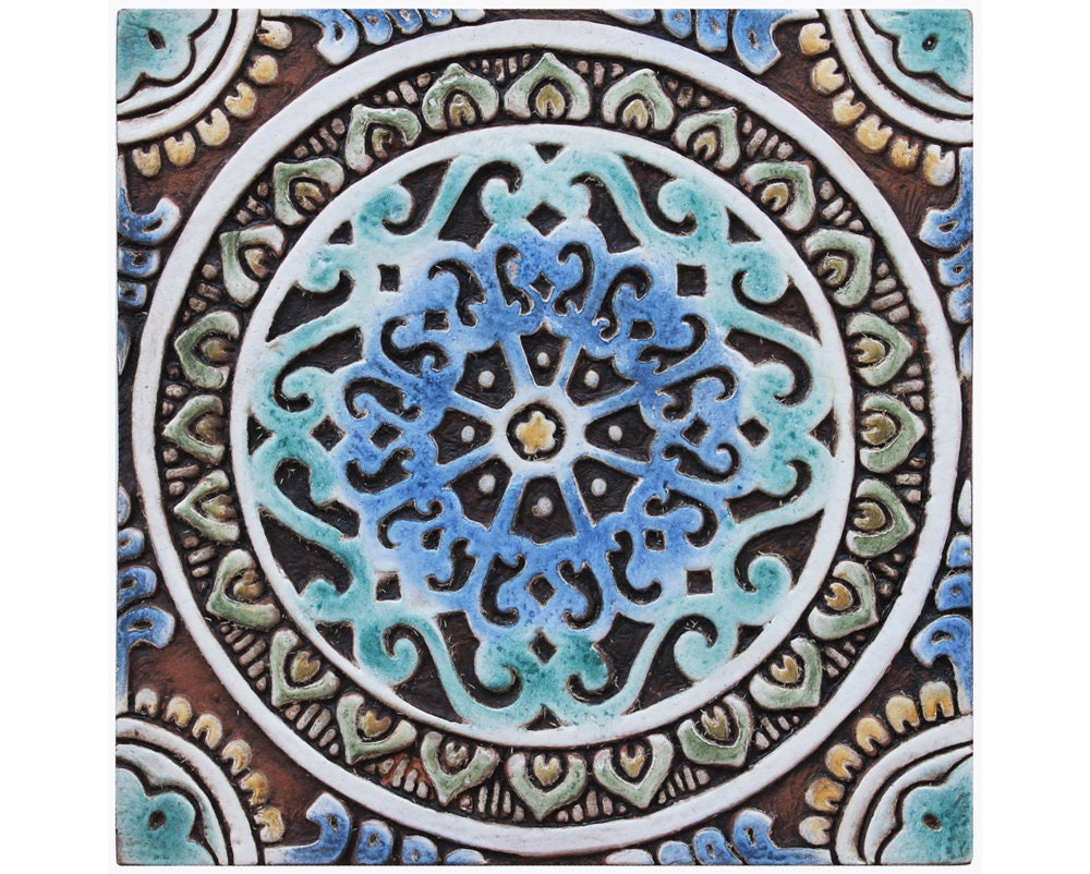 Society6 ケース Blue Tiles - an abstract photograph Society6 ケース Blue Tiles - an abstract photograph Art