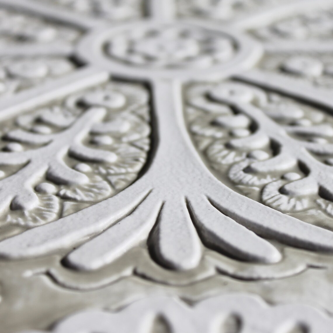 Garden wall art // Ceramic tiles // Garden decor // Garden art Etsy