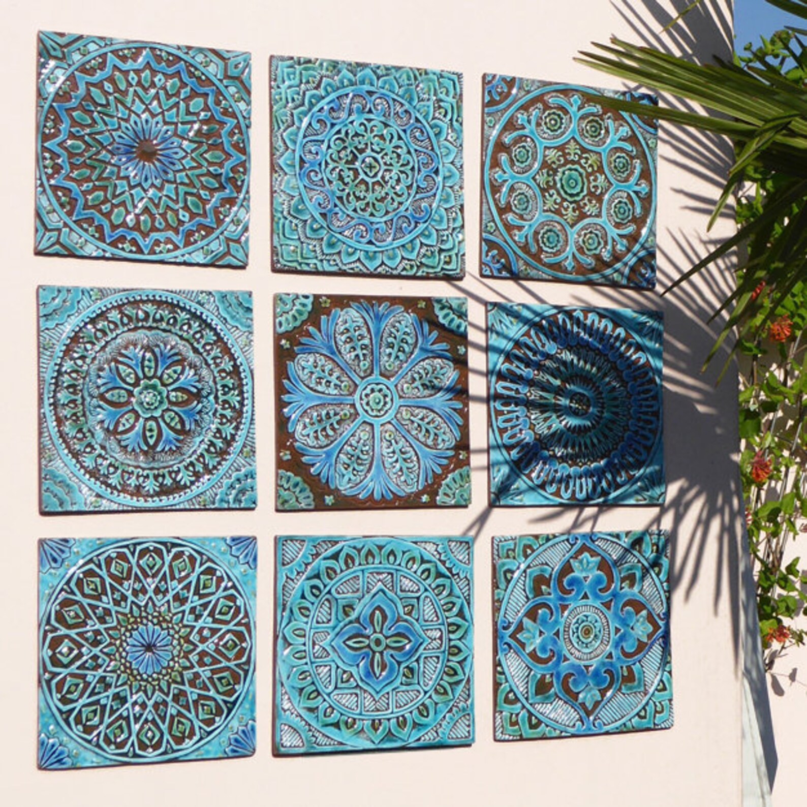 Outdoor Wall Art Set Extra Large Wall Art Installation - Etsy