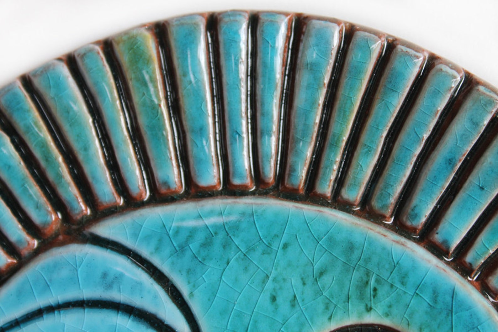 Art for Garden // Ceramic Tiles // Darden Wall Art // Garden Etsy UK