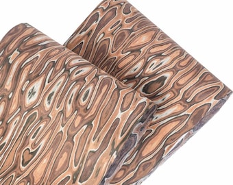 Chapa de madera con tecnología, diseño de espiral, para manualidades, renovación de muebles, revestimiento de armarios, decoración del hogar y carpintería, 58 cm x 250 cm