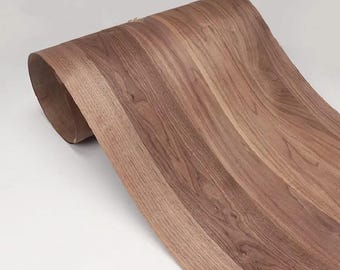 Natürliches Schwarznuss-Korn-Holzfurnier, Möbelrenovierung DIY-Handarbeit, Fertigkeit-Projekt, Auto-Innenräume, Lautsprecher-Oberflächenblätter