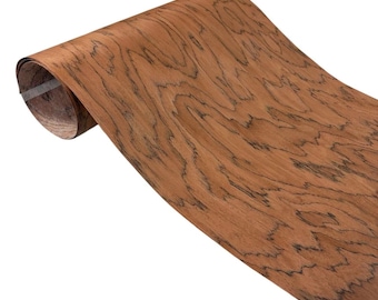 Braunes Holzfurnier, Wolkenmuster, für die hochwertige Möbelsanierung, Wandverkleidung, Audio Skin, 58 x 250 cm
