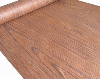 Lámina de chapa de madera de roble púrpura, material sin acabado para bricolaje (55 x 240 cm)