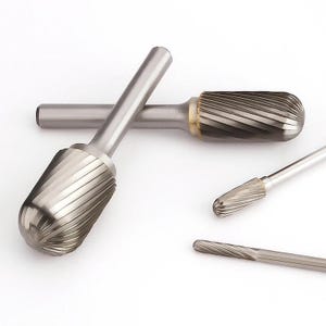 Lima rotativa tipo C de una sola ranura, de acero de tungsteno con carburo, para fresado, grabado y suministros para carpintería.