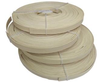 Indonesian Real Flat Rattan Core, 10 Meters, Flexible Strip for Basket Weaving, Chair Caning, Furniture Repair, Crafting, DIY Art Project