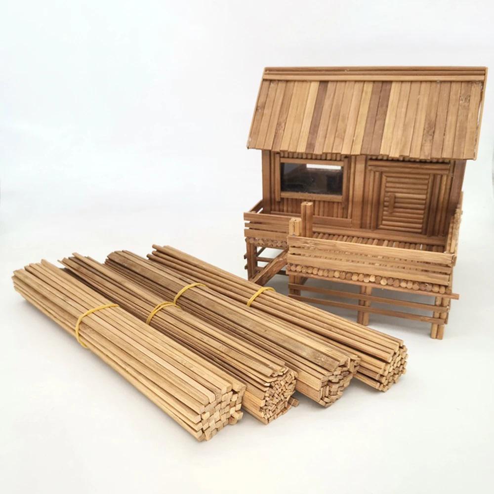 100 Stks Houten Deuvelstaven 4mm X 80mm Onvoltooide Natuurlijke Hout Ambachtelijke Ronde Stokken Voor Modelprojecten Building Model 1250828814