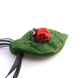 Lady bug pendant