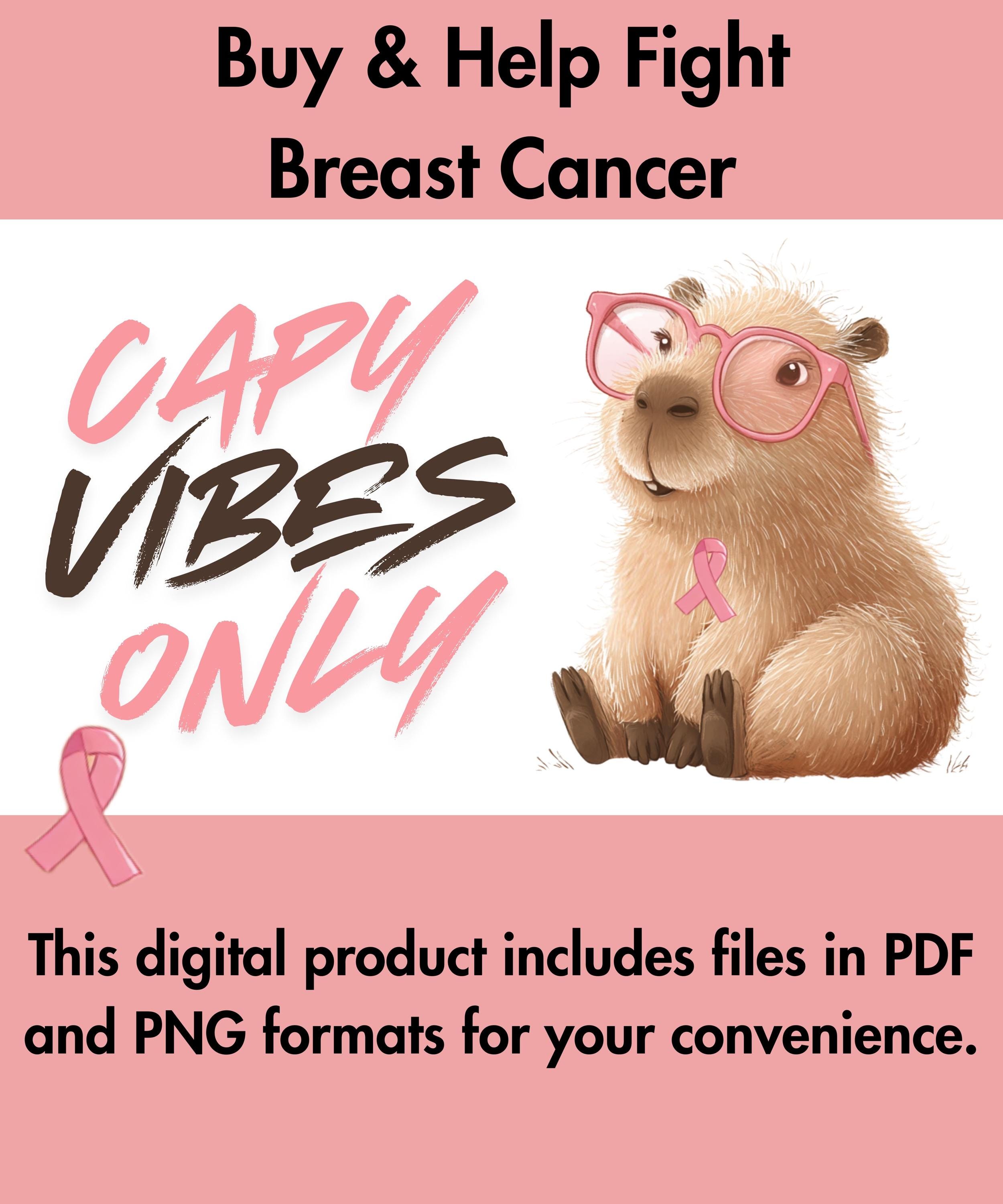 Capybara Clipart Set – 3 Cute Capybara Graphics With Pink Glasses ...