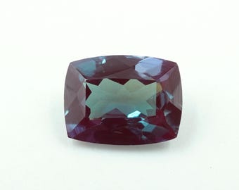 1,60 kt alexandriet edelsteen, kleurverandering kussenvorm (8 x 6 x 3,5 mm)