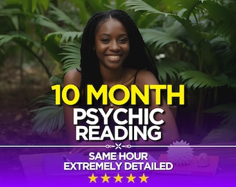 Same Hour: 10-Month Tarot Reading, Personalized Psychic Prediction