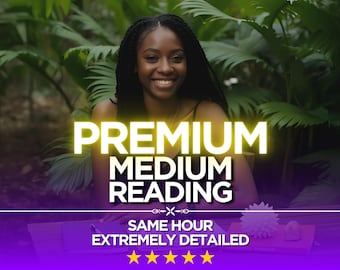 Same Hour Psychic Reading, Clairvoyant Medium, Spiritual Guidance