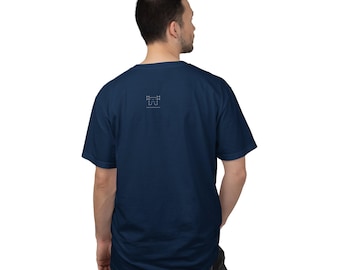 Claude Code Axolotl Buddy Tee - ASCII Art Back Print Shirt