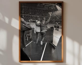 Póster de Oasis 2025: Reunión en vivo 2025 – Arte mural de Oasis, impresión de concierto, póster de música britpop, decoración del estadio de Wembley 2025, regalo para fans de bandas de rock