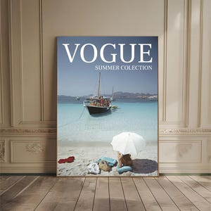 Old Money Summer Poster Old Money Aesthetic Wall Art Luxury Coastal Decor Vintage Beach Print