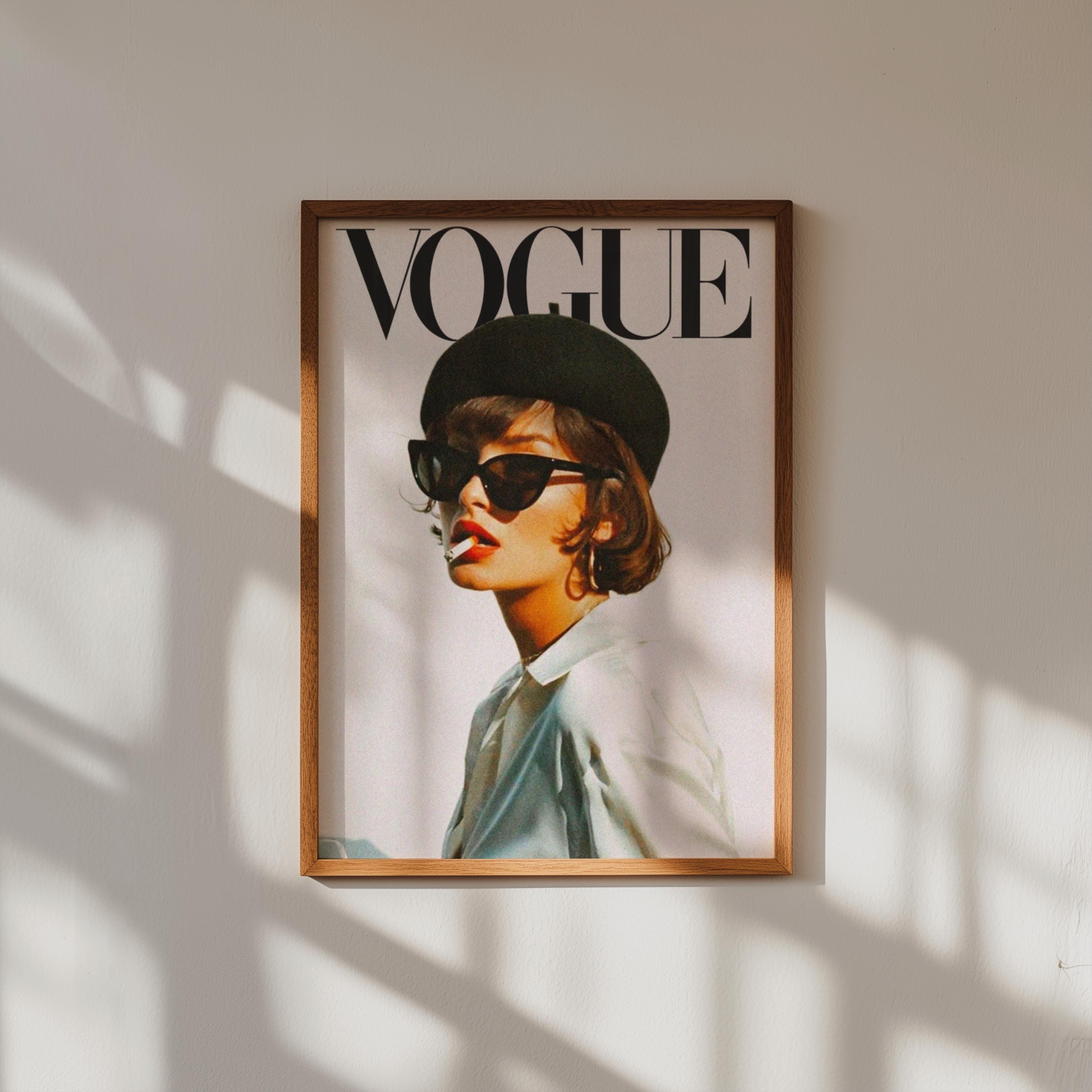Vintage Vogue Poster - Etsy