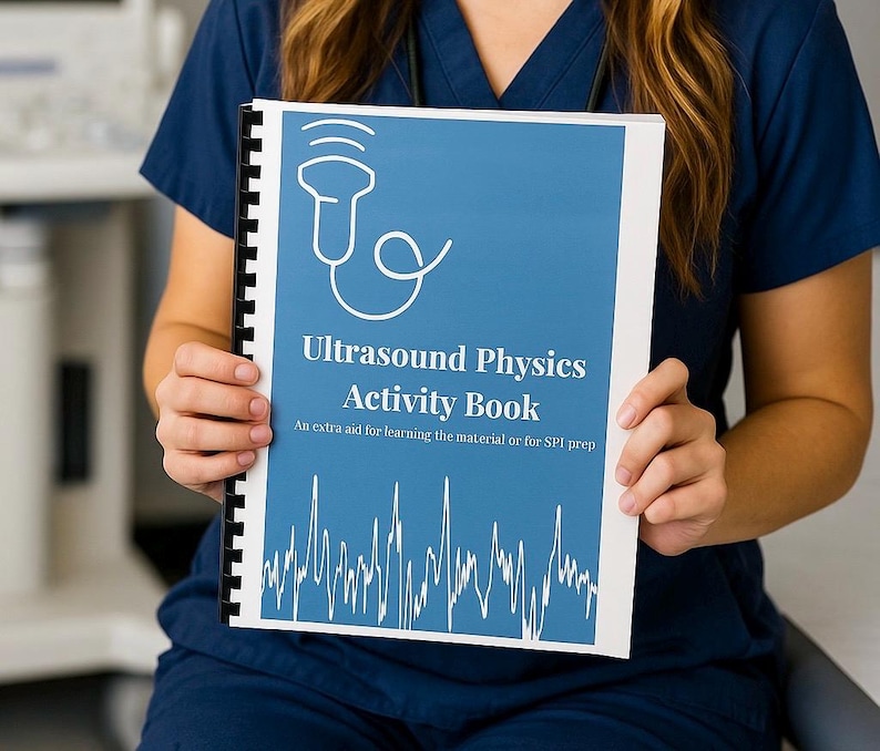 Ultrasound Physics Activity Book - ARDMS SPI Prep | UPDATED Edition image 3