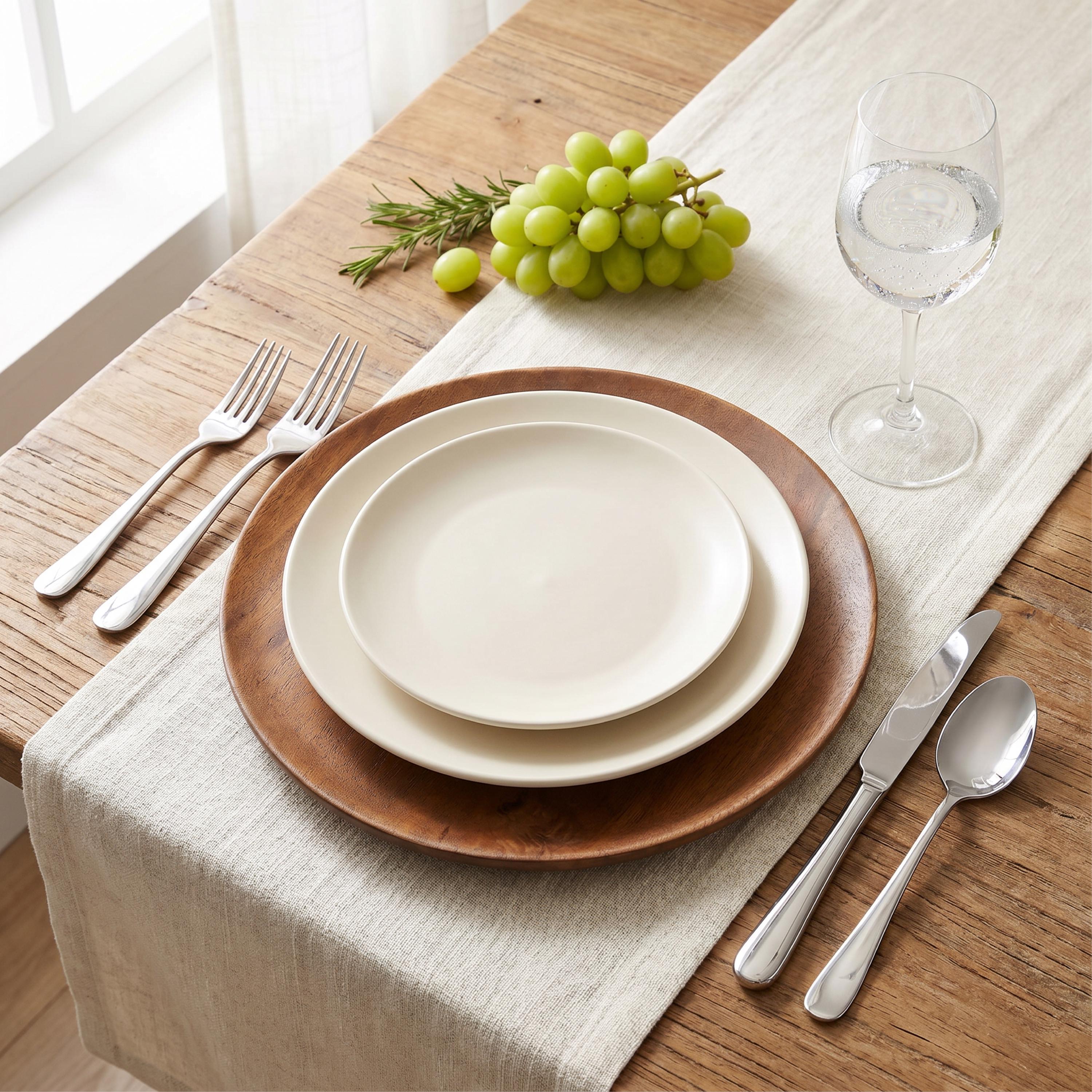 Platzteller aus holz
