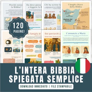 La Bibbia spiegata semplice (Versione Italiana) / Guida pratica e illustrata con tabelle e cronologie per studiare e insegnare la Bibbia