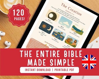 Illustrated Bible Study Guide – Charts, Timelines (PDF Download)