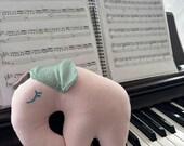 Memory Elephant Sewing Pattern: Keepsake Toy from Baby Clothes (PDF Download)