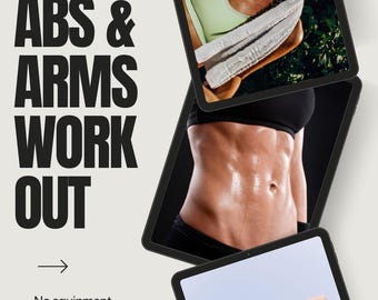 7-Day Abs & Arms workout | PDF Fitness Plan for Beginners