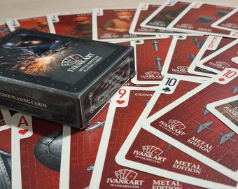 Verzamelbare speelkaarten voor poker, gelimiteerde oplage, goocheltrucs en als decoratie.
