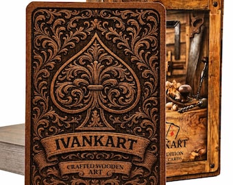 Verzamelbare speelkaarten, een op maat gemaakt pokerdeck, een leuk cadeau voor timmermannen, bouwers, ambachtslieden, vaders en kaartverzamelaars.