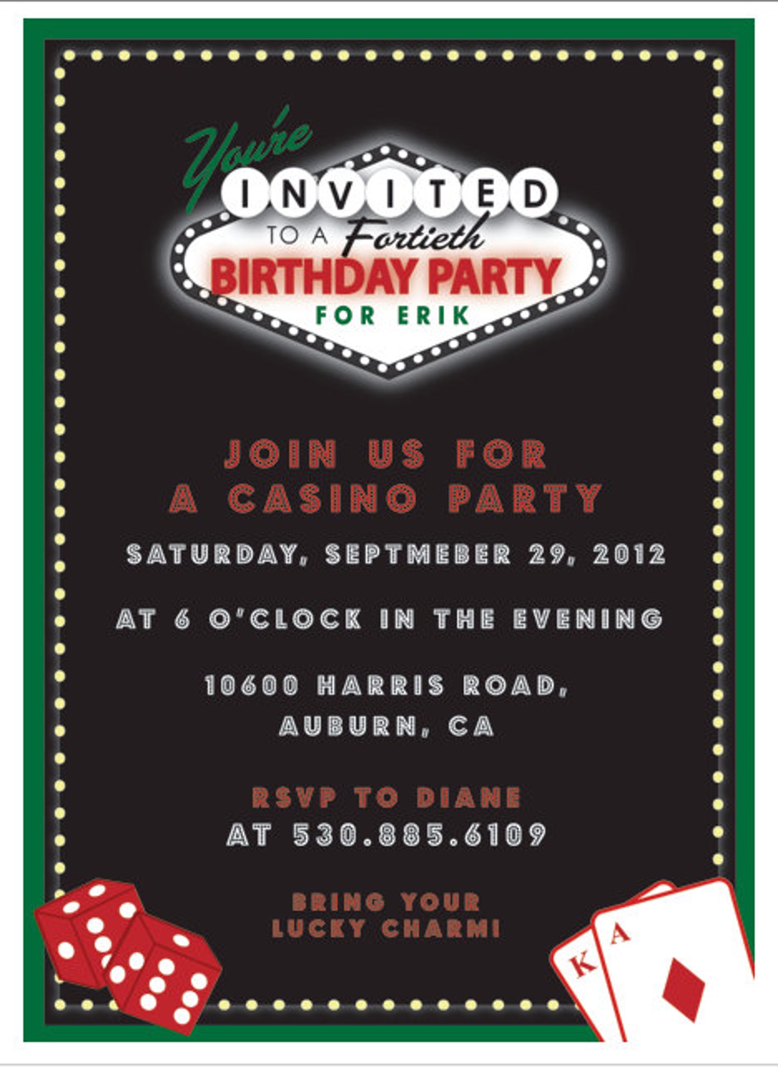 Casino Party Invitation PRINTABLE INVITATION By Itsy Belle Etsy casino-party-invitation-printable-invitation-by-itsy-belle-etsy