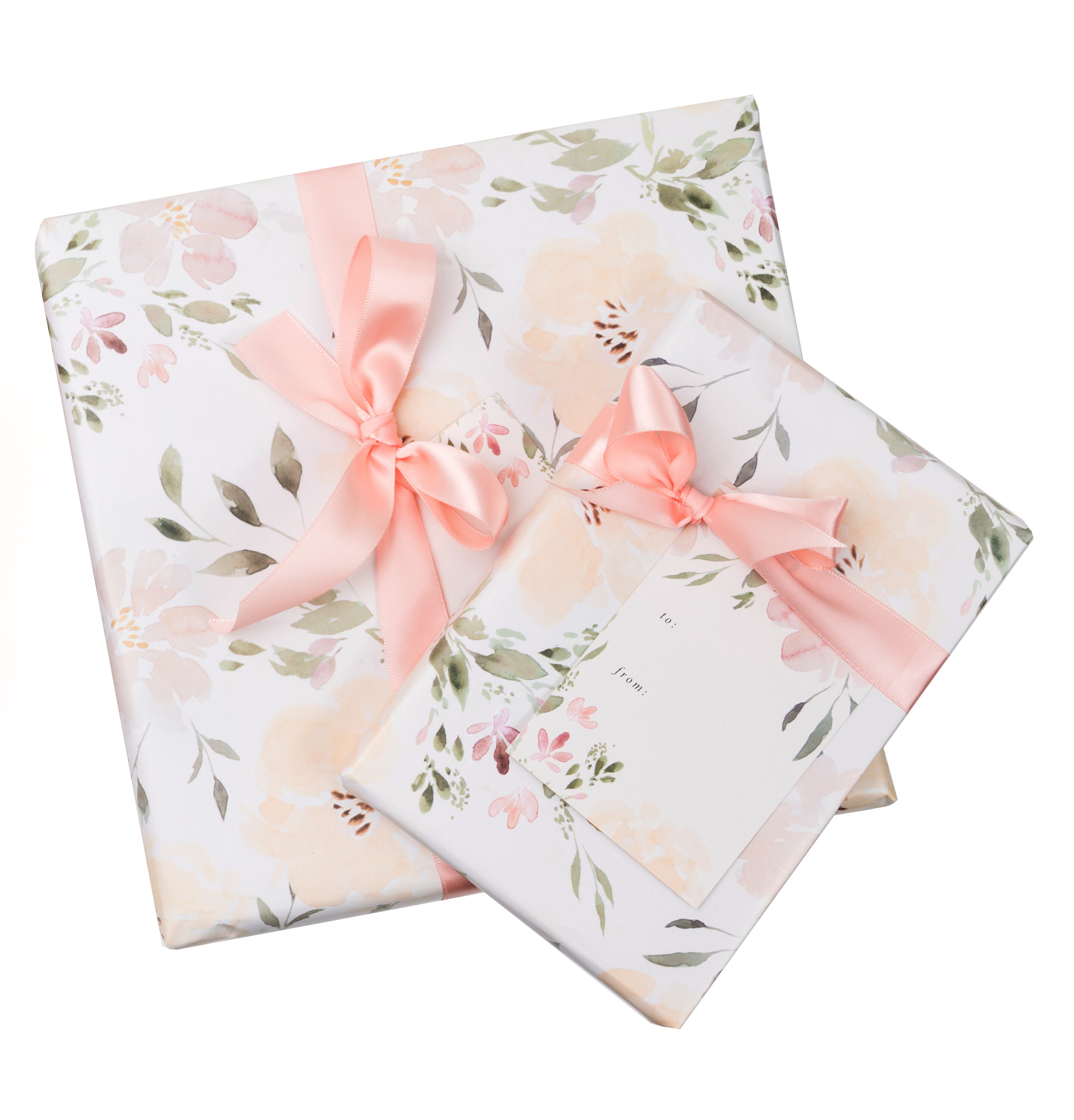 Mint floral wrapping paper best sale