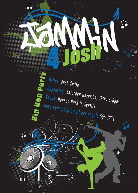 Dj Party Invitation Wording 10