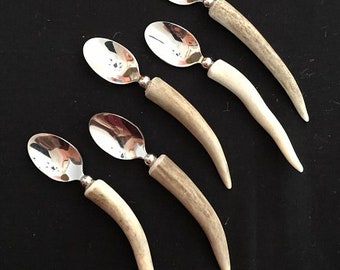 Antler Handled Demi Spoon