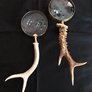 Antler Handled Magnifying Glass