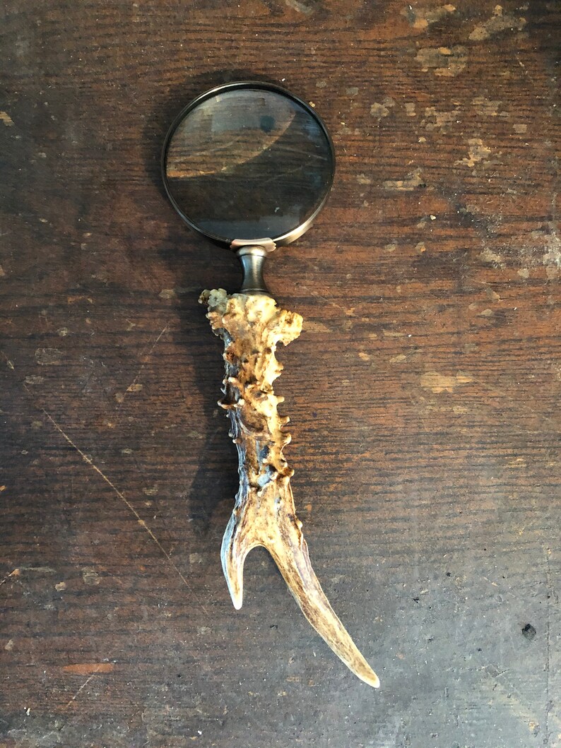 Composite Antler Magnifying Glass main image 1