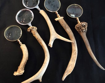 Antler Handled Magnifying Glass