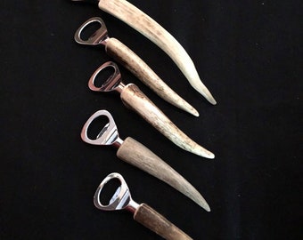 Antler Handled Bottle Opener