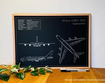 Aérospatiale BAC Concorde Blueprint | DIN A3 Aircraft Blueprint