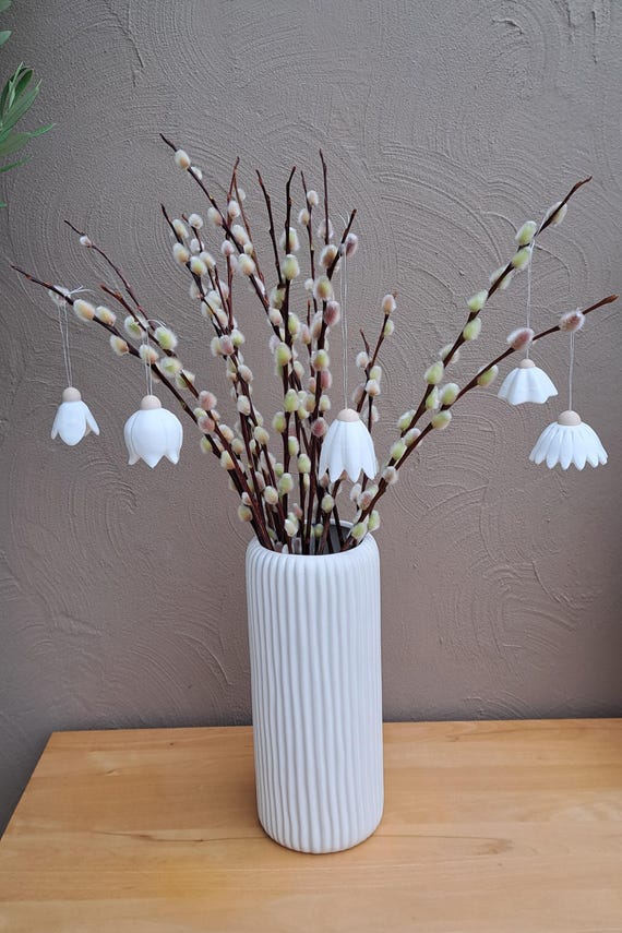3D-gedruckte Frühlingsblüten zum Hängen aus PLA-Filament