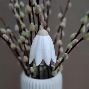 3D-printed spring flowers for hanging, made from PLA filament image 4