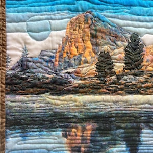 Mountain Lake Landscape 2