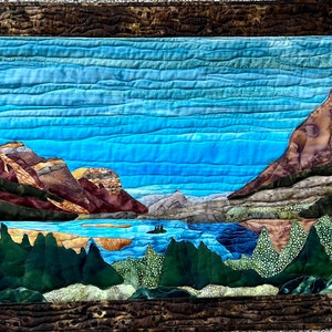 Glacier National Park Wall Quilt