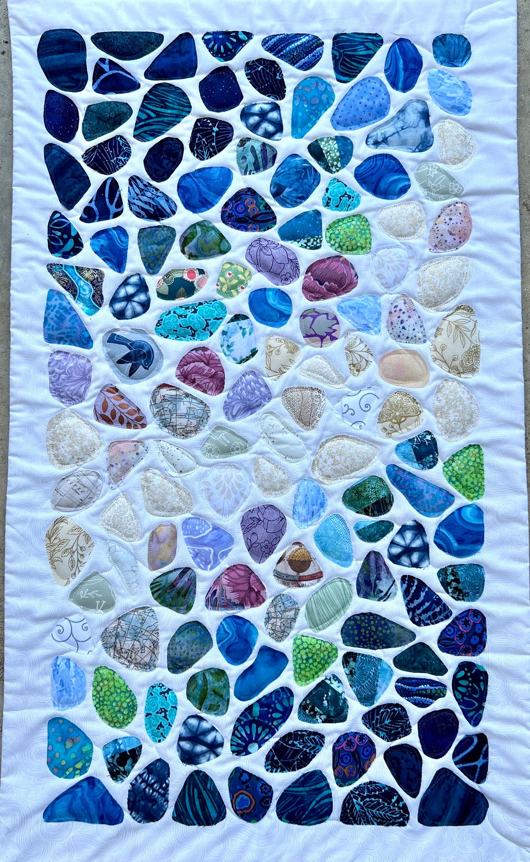 Seaglass Quilt 1 Etsy