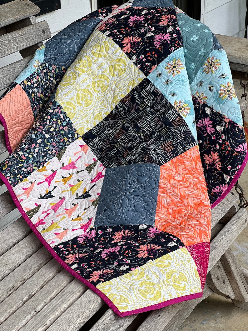 Pollinate Lap Quilt - Etsy
