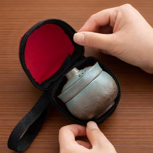 Keramische reistheeset met craquelé glazuur | Draagbare Kung Fu-theepot en kopjes | Aziatische theeset voor thuis, op kantoor of als cadeau