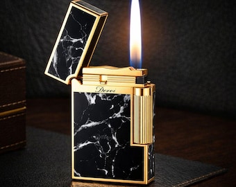 Encendedor de alta gama con encendido deslizante lateral / Regalo para hombres
