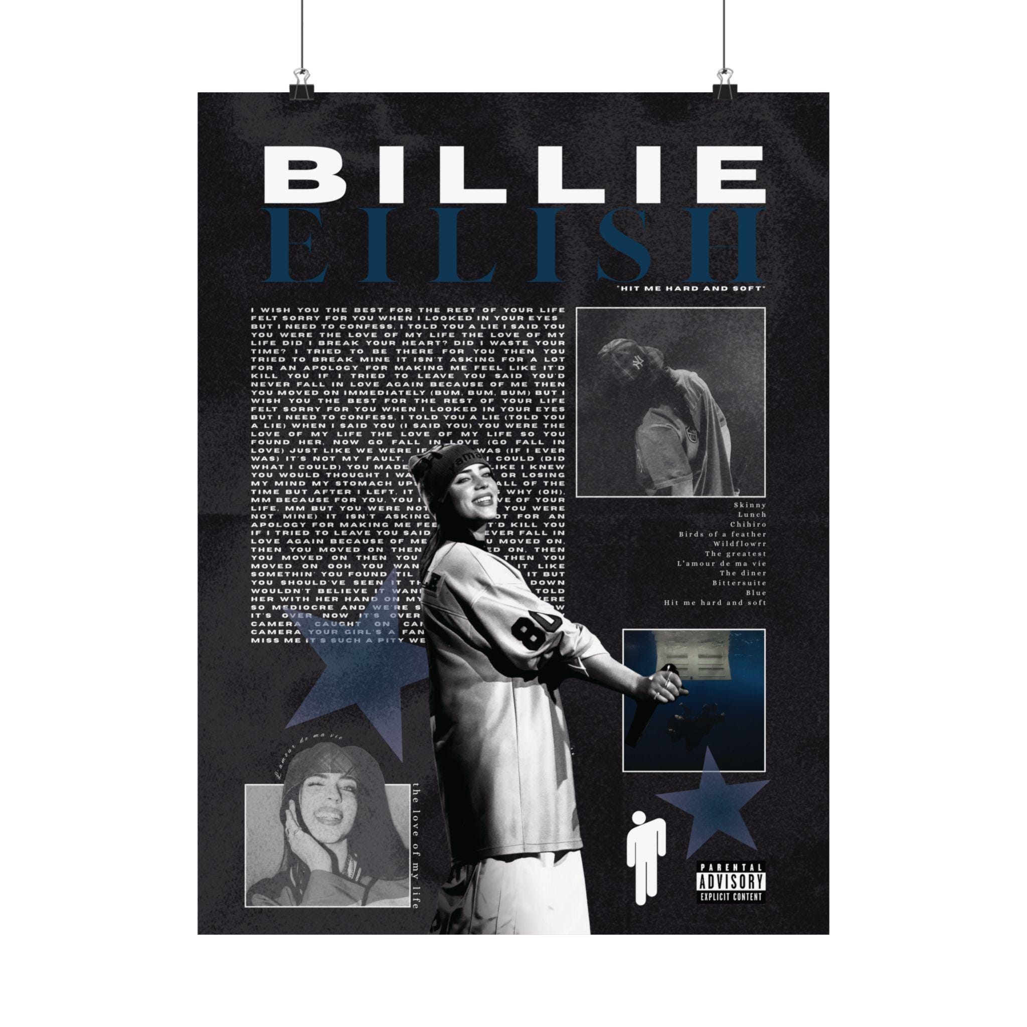 Billie Eilish World Tour Poster - Etsy Canada
