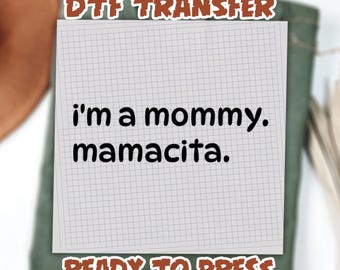 I m a Mommy Mamacita Funny Ready To Press, for Mom Gifts for Reality TV Fans Love Inspired Island Quotes I m a Mom