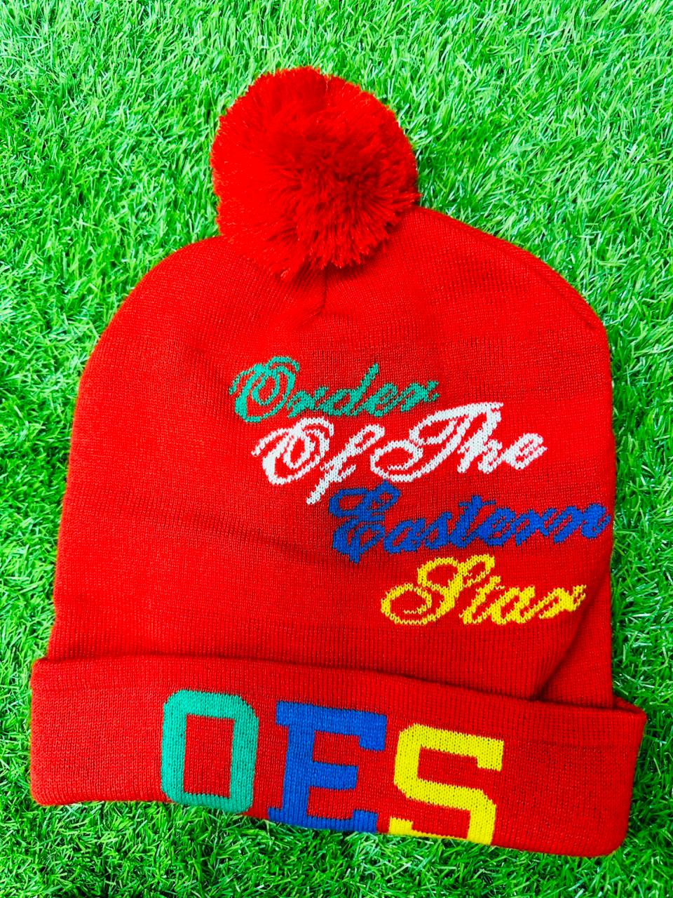Knitted OES Beanie Hat & Scarf Set: Order of the Eastern  display picture 1