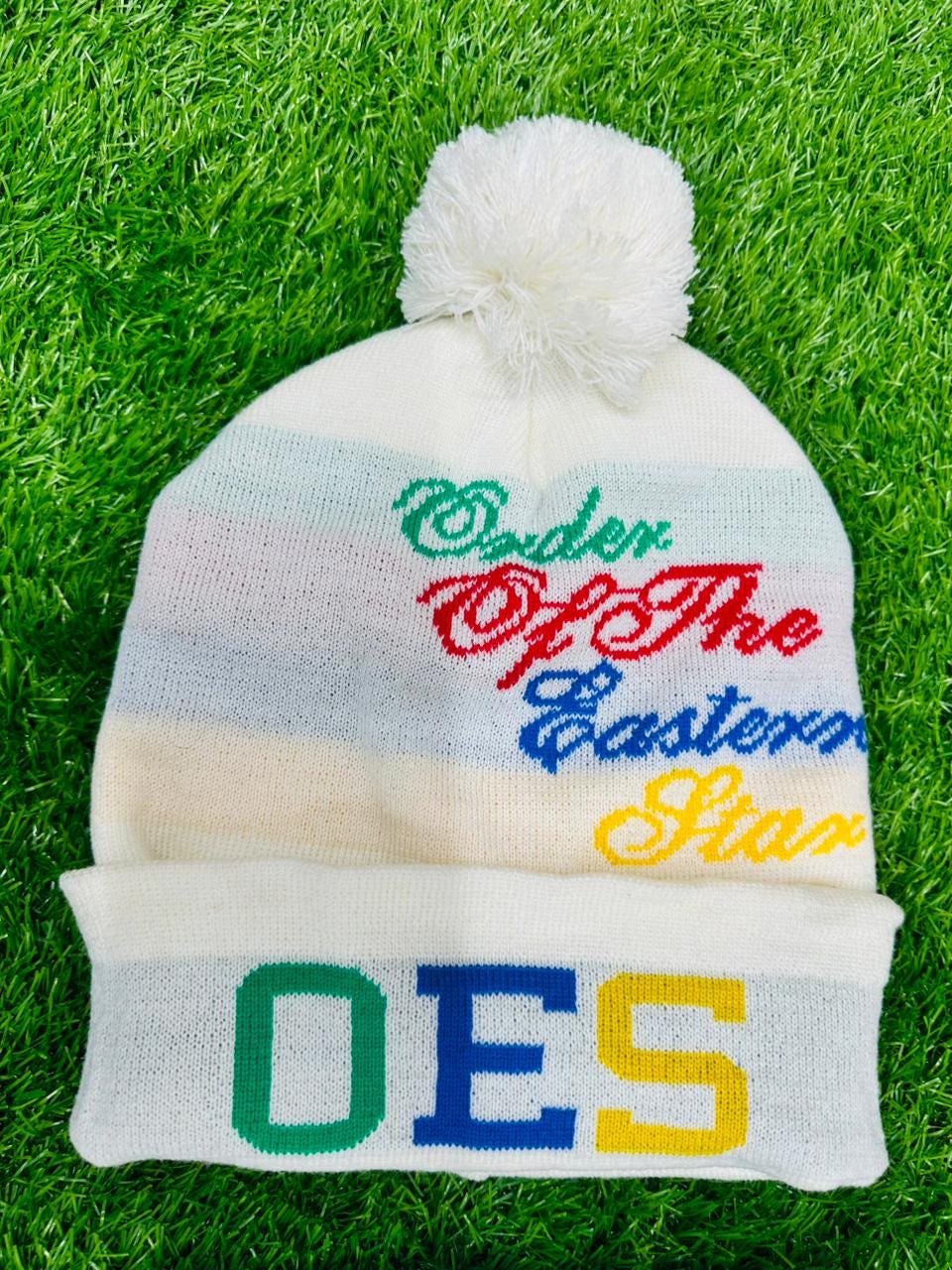 Colorful OES Beanie and Scarf Set Oes Scarf and Hat Set - Etsy main image 4